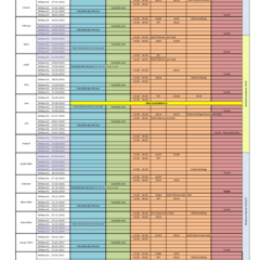 Die Datei zeigt den Gremienplan 2026 der Hochschule Rhein-Waal