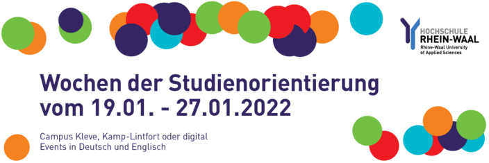 19. bis 27.01.2022: Wochen der Studienorientierung