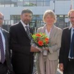 Hoher Besuch an der Hochschule Rhein-Waal