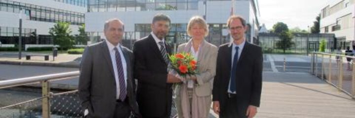 Hoher Besuch an der Hochschule Rhein-Waal