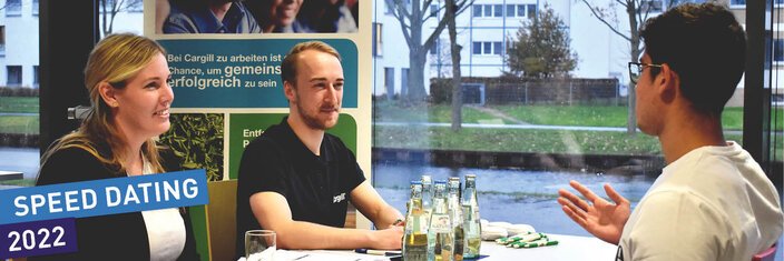 Speed Dating des Fördervereins Hochschule Rhein-Waal e.V.  brachte Studierende und regionale Unternehmen zusammen