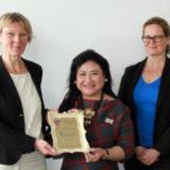 Visitors from Indonesia at Rhein-Waal University of Applied Sciences