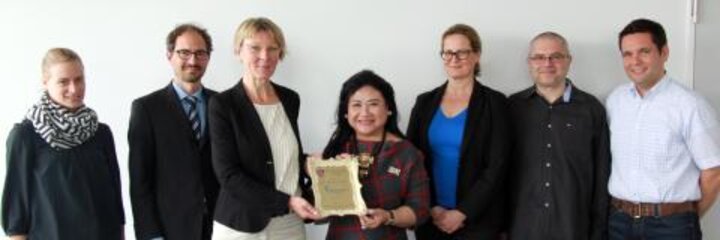 Besuch aus Indonesien an der Hochschule Rhein-Waal