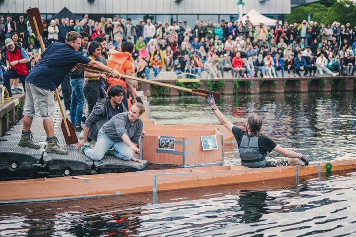 15 Jahre Hochschule Rhein-Waal – das Campusfest lockte viele Besucher*innen auf den Campus in Kleve