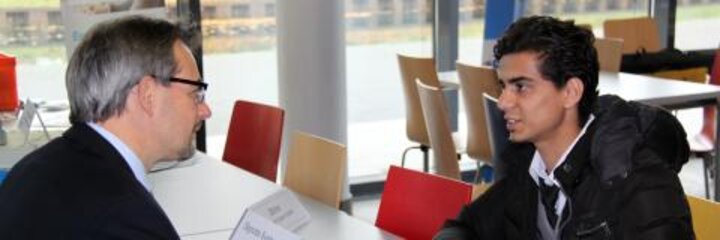 Speed-Dating an der Hochschule Rhein-Waal