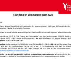 PDF-Datei mit den Stundenplänen für das SoSe 2026