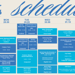 HSRW FreshersWeek26 KaLi Schedule