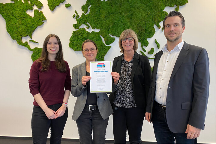 Hochschule Rhein-Waal erneut als Fairtrade-University rezertifiziert