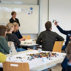 Open Innovation Workshop with participants from various departments at HSRW