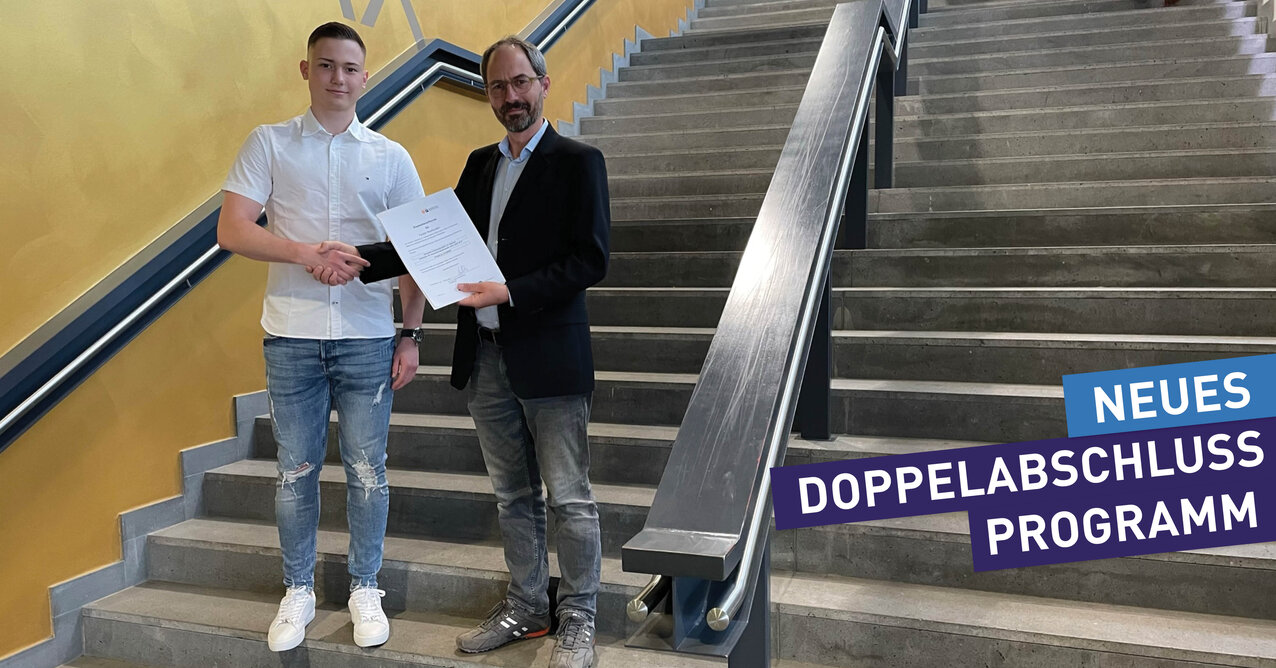 From left to right: Fyodor Neumyvakin, Prof. Dr Jakob Lempp