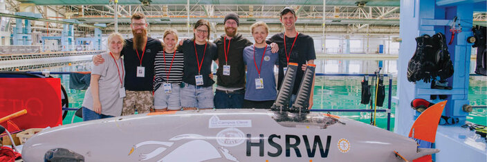 Weltmeister unter Wasser: HSRW-Team bei U-Boot-Wettbewerb in England mehrfach ausgezeichnet