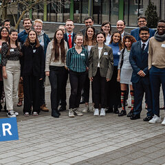 Scholarship dinner at Rhein-Waal University of Applied Sciences: scholarship holders meet their sponsors