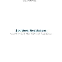Download structural regulations