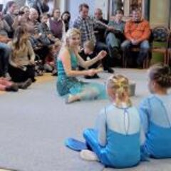 Little sea creatures in the theatre musical ‘In the Deep, Salty Sea’