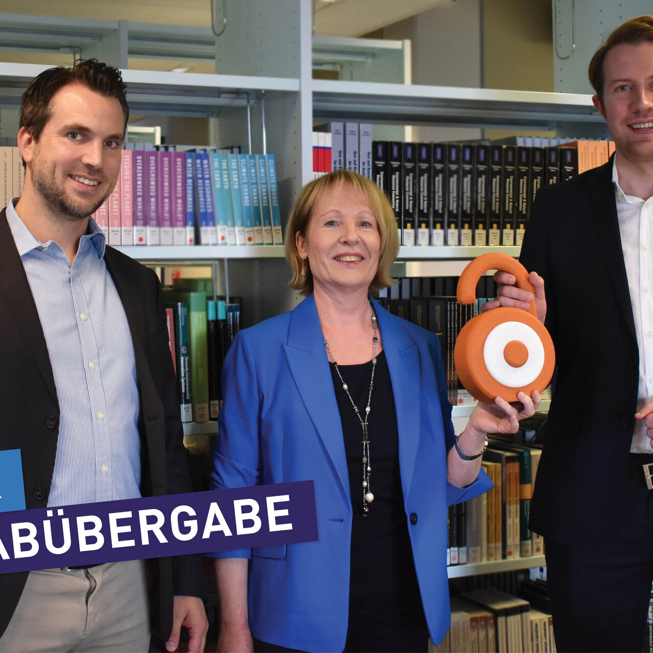 von links nach rechts, Michael Strotkemper, Elvira Dörner und Jonas Lamik