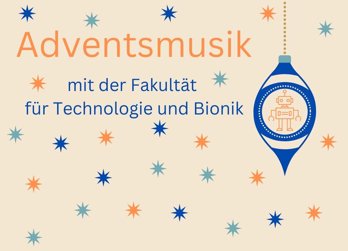 Adventssingen auf dem Campus