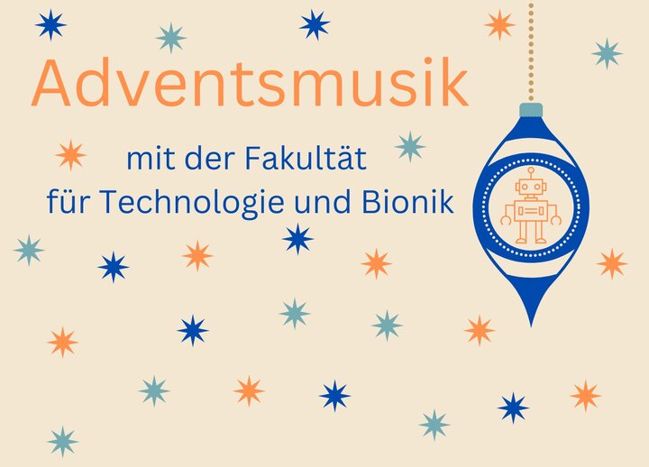 Adventssingen auf dem Campus