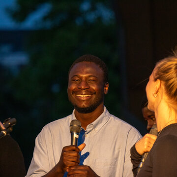 Music Night on the Kleve campus.