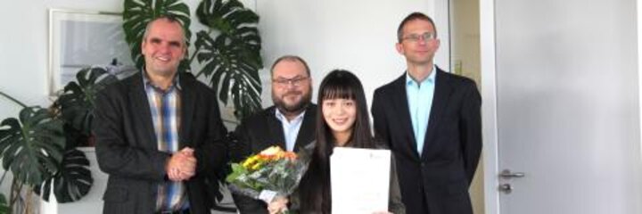 Doppelabschluss der Hochschule Rhein-Waal und der chinesischen Donghua University (PM)