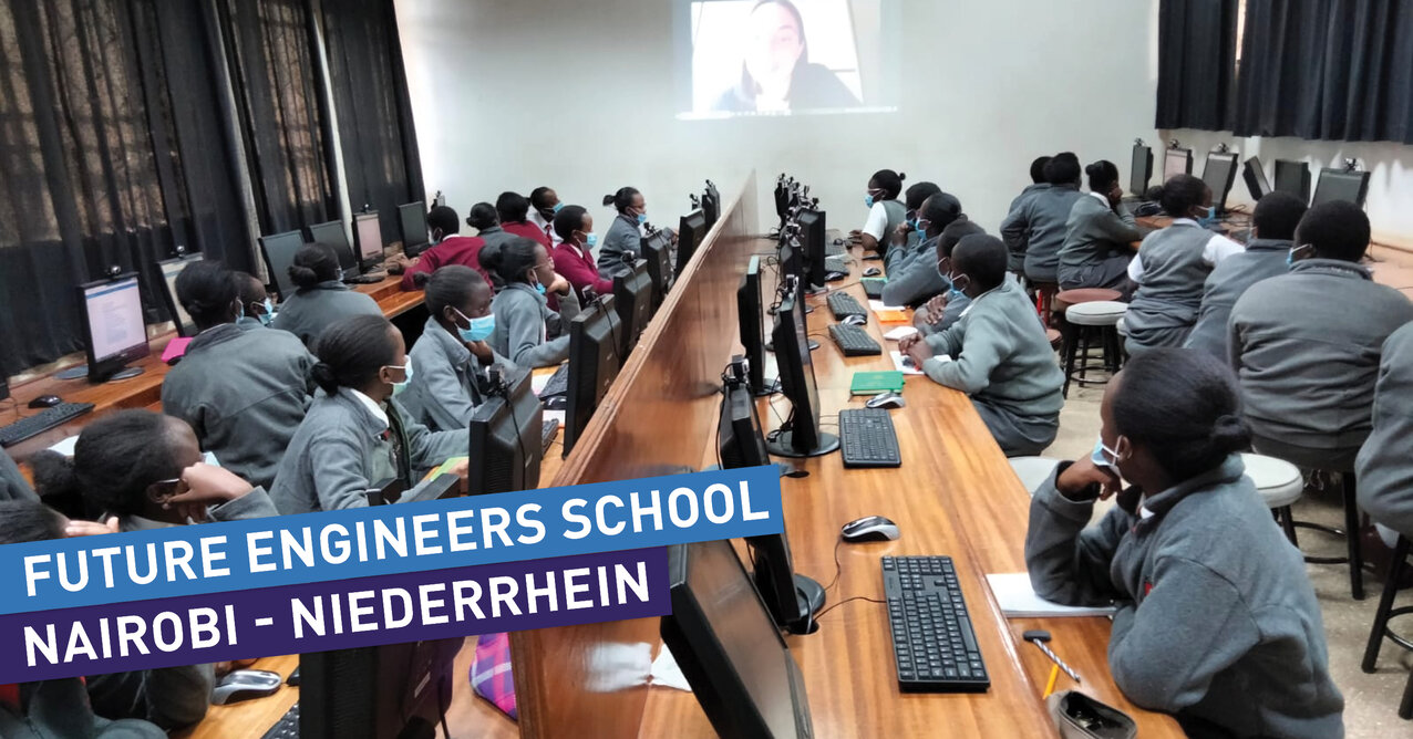 From the Lower Rhine to Nairobi: at the ‘Future Engineers School’, schoolgirls gain an insight into engineering