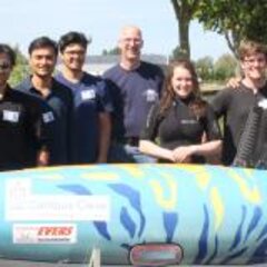 Neues U-Boot des „HSRW-Submarine Teams“ der Hochschule Rhein-Waal getauft