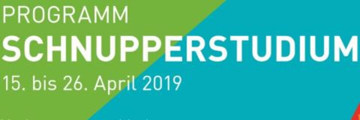 Studieninteressierte können wieder schnuppern (PM)