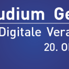 Studium Generale goes digital for the first time