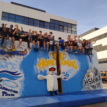 The Homecoming Cup on the Kleve campus.
