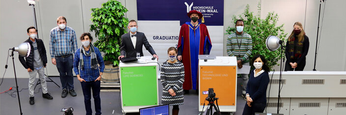 Fakultäten feiern virtuelle Abschlusszeremonie