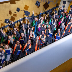 Faculties hold graduation ceremonies