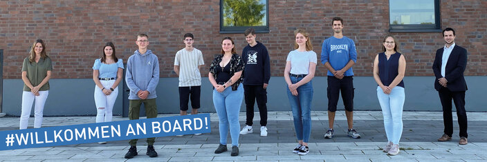 Neue Auszubildende starten ihr Berufsleben an der Hochschule