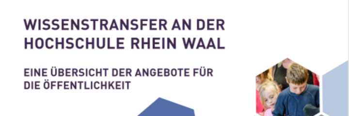 Wissenstransfer an der Hochschule Rhein-Waal