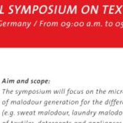 Wissenschaftliches Symposium zur Geruchsbildung auf Textilien