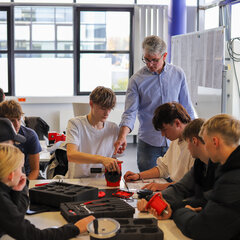 A laboratory instead of a school