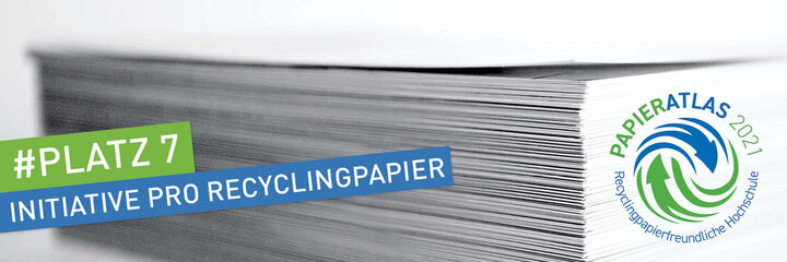 Hochschule Rhein-Waal ist eine der recyclingpapierfreundlichsten Hochschulen Deutschlands
