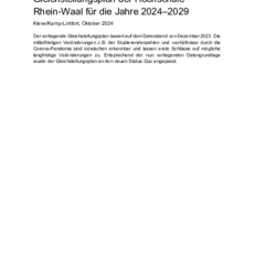 Gleichstellungsplan der Hochschule Rhein-Waal für die Jahre 2024–2029