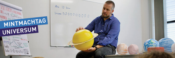 Schüler*innen forschen beim ‚MINTmachTag: Abenteuer Weltall‘ im  Astronomie-Hochschullabor