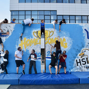 Homecoming Cup on the Kleve campus.