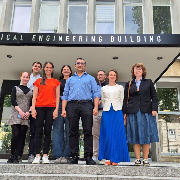Gruppenaufnahme des Projektteams