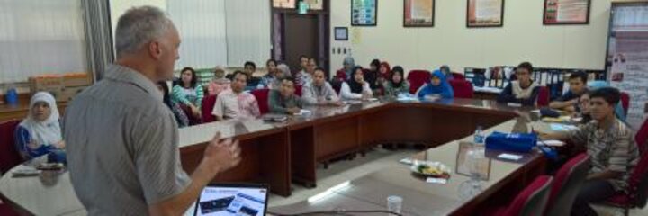Professoren der Fakultät Life Sciences besuchen die Universität für Landwirtschaft in Indonesien
