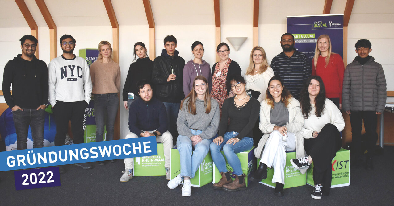 Promoting entrepreneurship: Start-up Week Germany 2022 at Rhein-Waal University of Applied Sciences