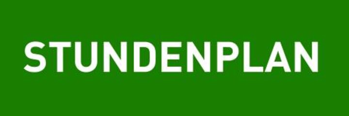 Stundenplan Sommersemester 2025