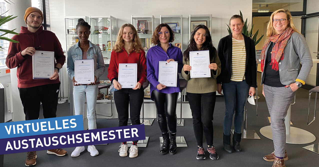 A different approach to internationalisation – university students take part in a virtual exchange semester
