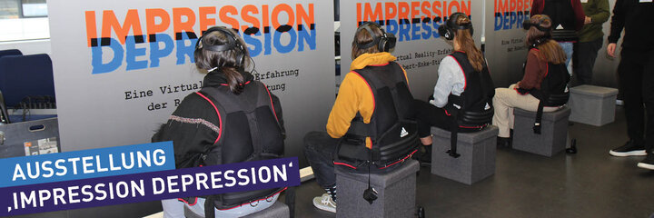 Einblicke in die Gefühlswelt von depressiv Erkrankten:  Studierende organisierten Ausstellung über Depression