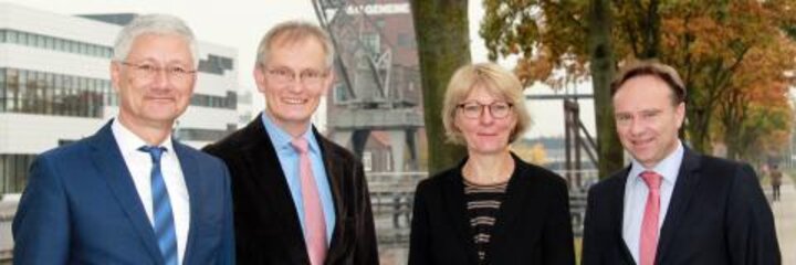 Besuch des Landrates Kreis Borken an der Hochschule Rhein-Waal