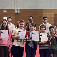 Team from Goch wins the local round of the zdi robotics competition