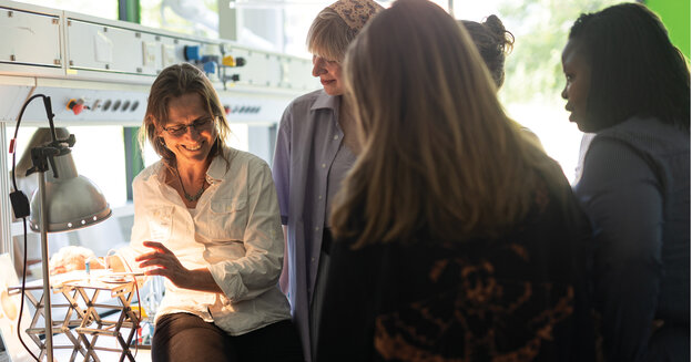 Many interested visitors attended the open day at the Kamp-Lintfort campus