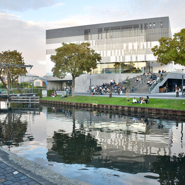 The Kleve campus during Freshers’ Week.