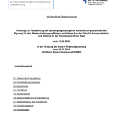 Regulations for assessing programme-specific artistic and design aptitude for the Master’s programme in Design and Interaction