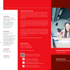 Studiengangsflyer Gender and Diversity
